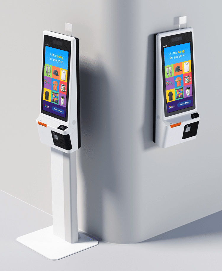 Oliver solo wandmontiert und bodenstehend